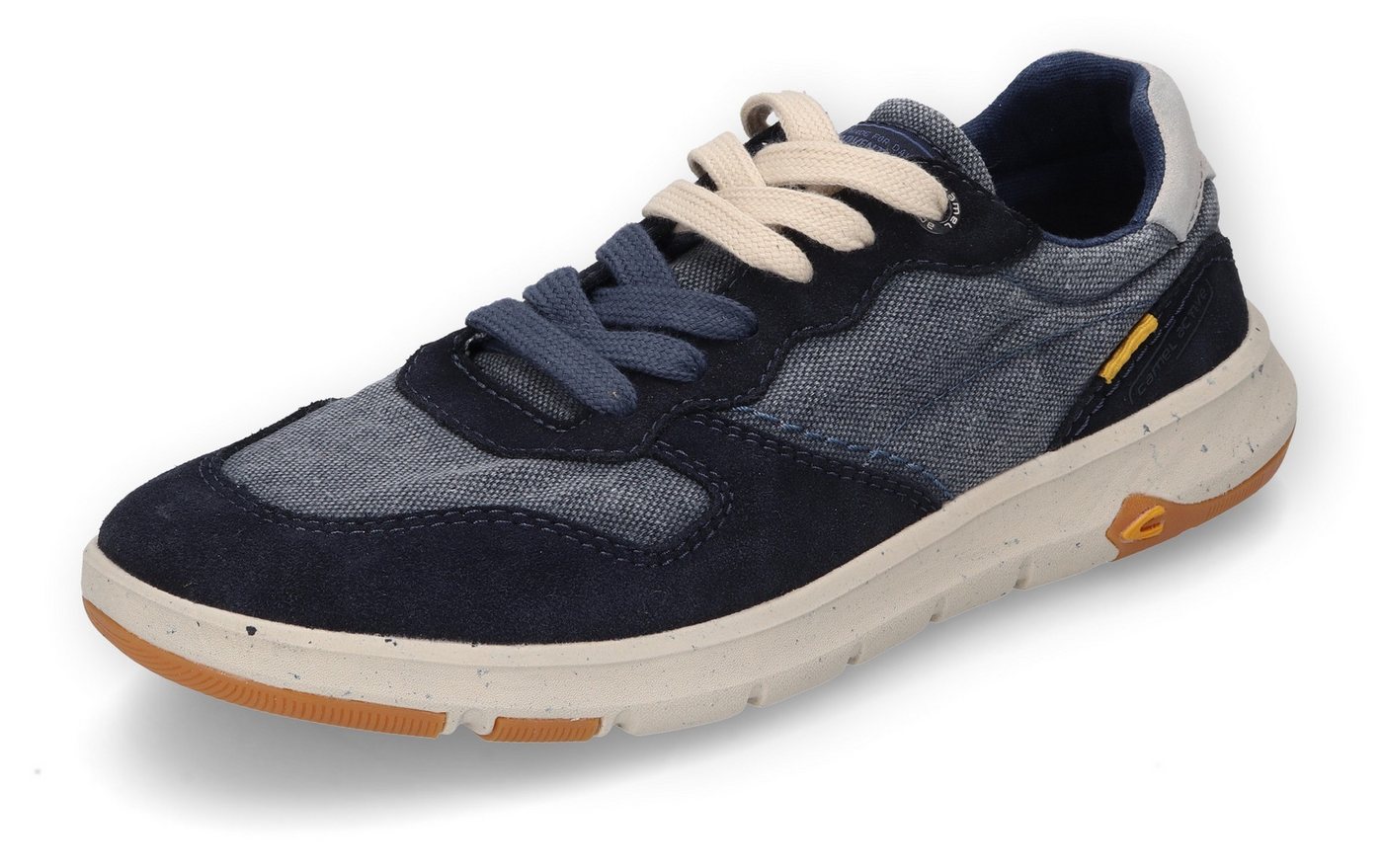 camel active Sneaker, Schnürschuh, Freizeitschuh, Chunky Sneaker mit Jeansoptik