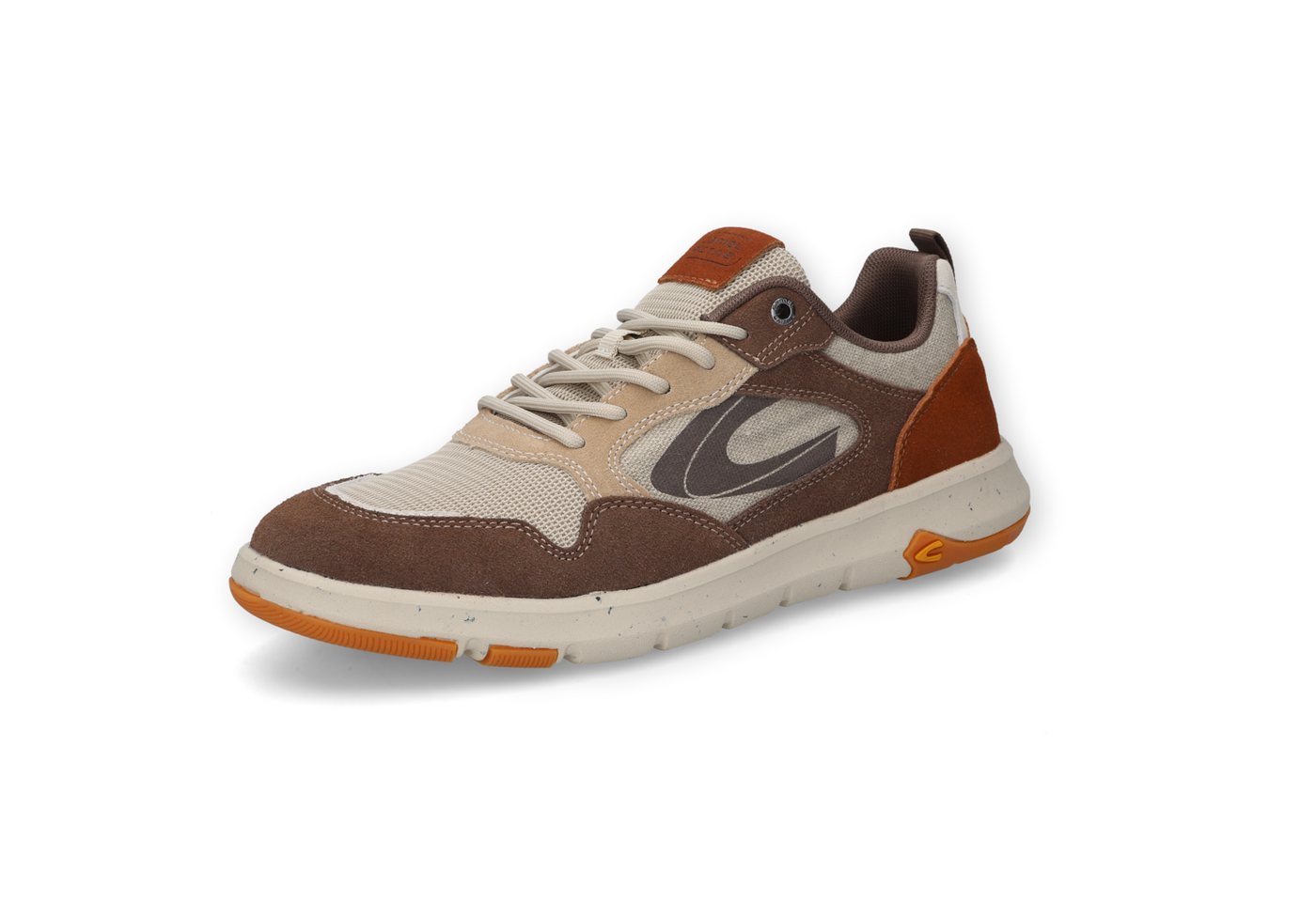 camel active Sneaker Schnürschuh, Halbschuh, Freizeitschuh mit Logo-Aufnäher