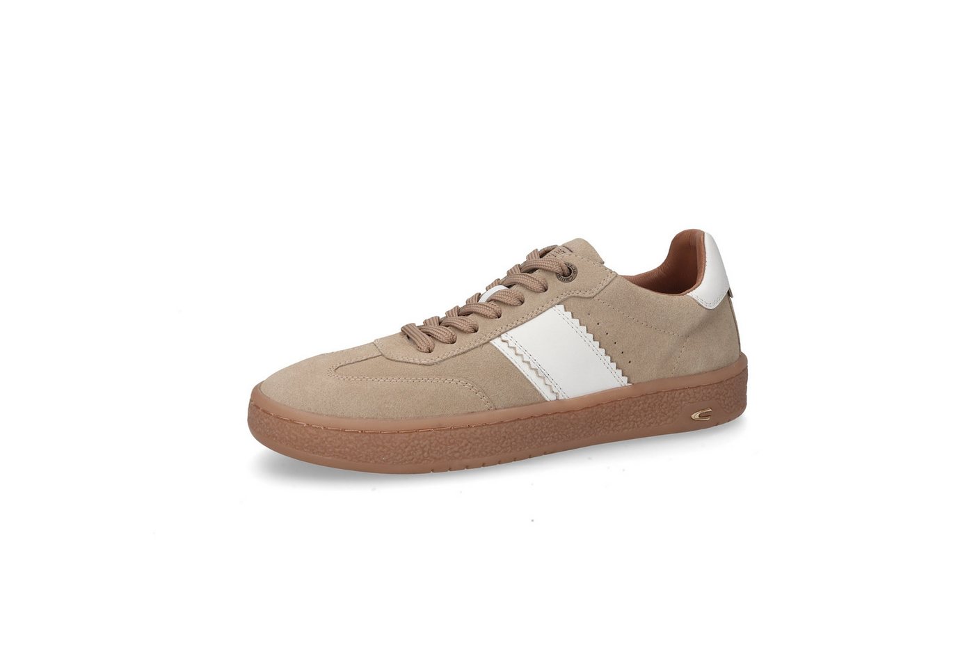 camel active Sneaker split BEIGE/WEISS Sneaker