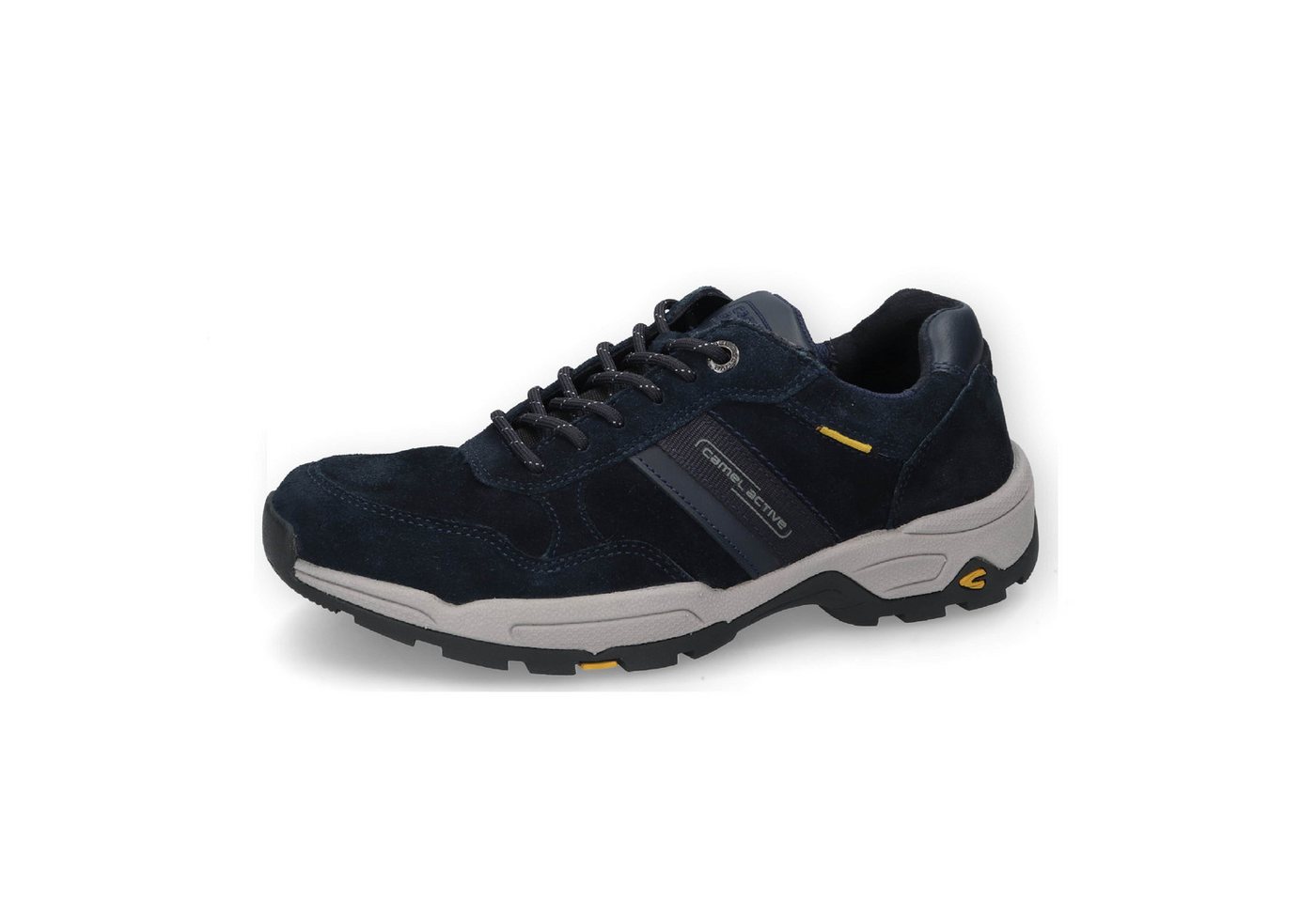 camel active Sneaker Split/Nappa BLAU Sneaker