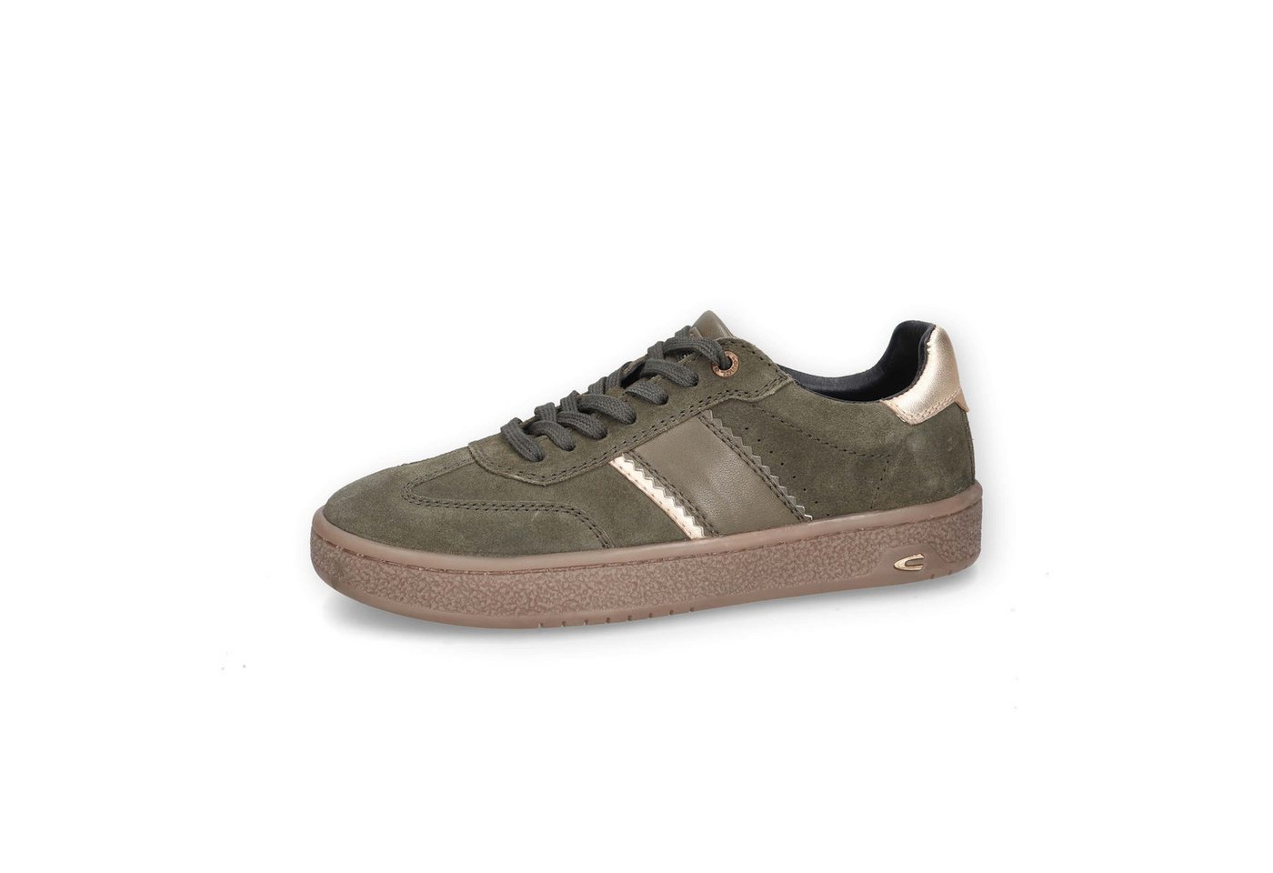 camel active Sneaker Split/Nappa KHAKI Sneaker