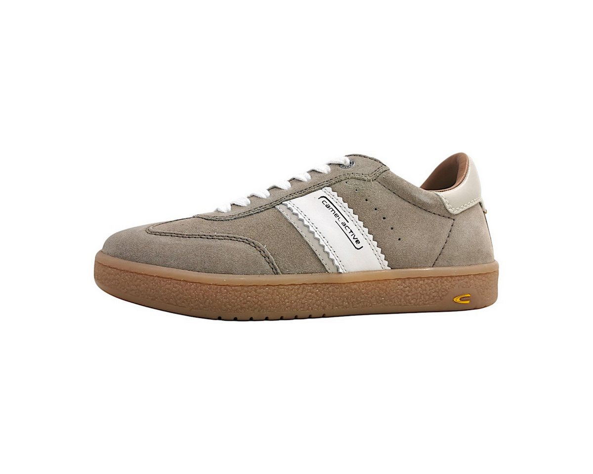 camel active sportlicher Schnürer Schnürschuh (beige)