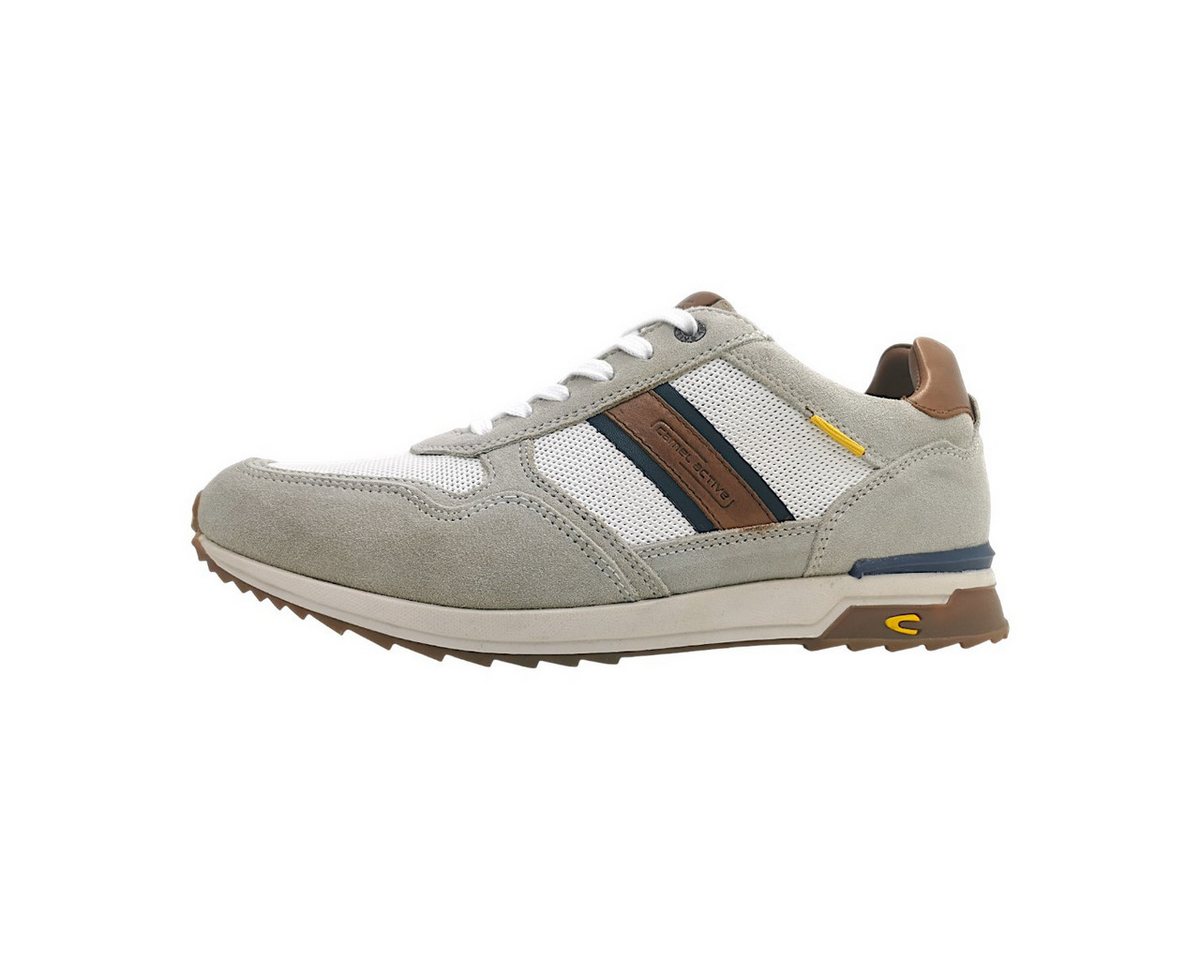 camel active sportlicher Schnürer Schnürschuh (beige)