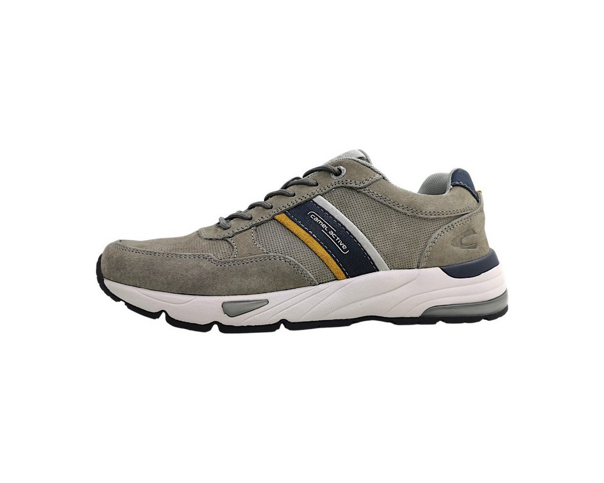 camel active sportlicher Schnürer Schnürschuh (grau)
