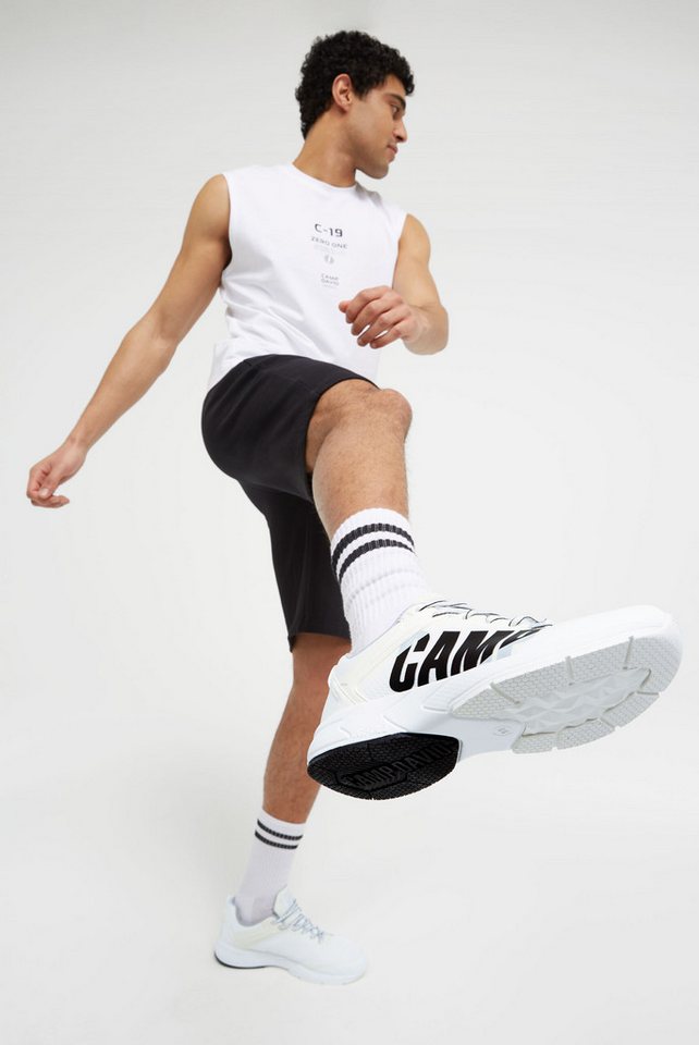 camp david Sneaker mit Fersenstabilisator (weiß)