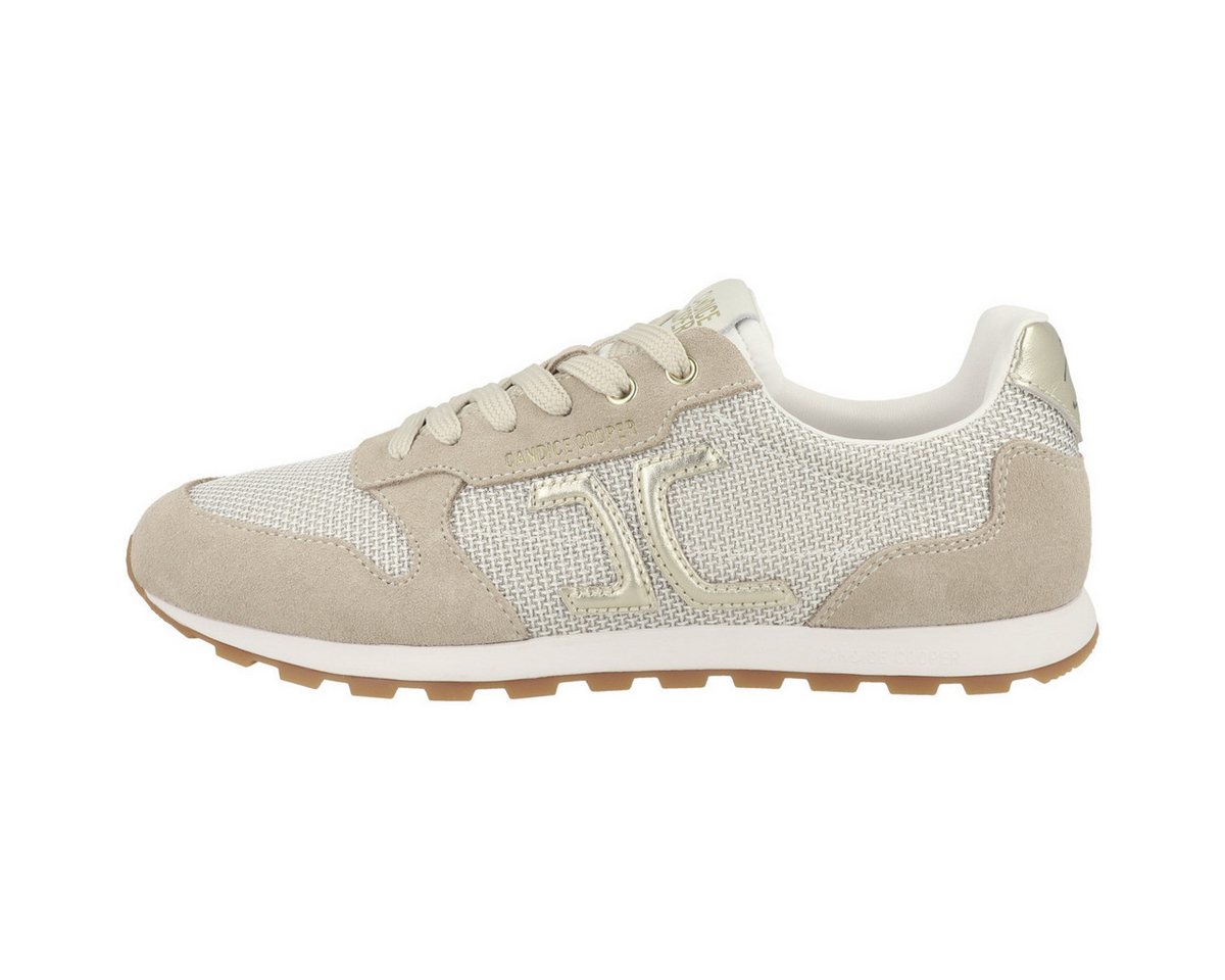 Candice Cooper PLUME 3 Damen Sneaker Turnschuhe, Sportschuhe, Freizeitschuhe, Halbschuhe, Schnürschuhe (beige)