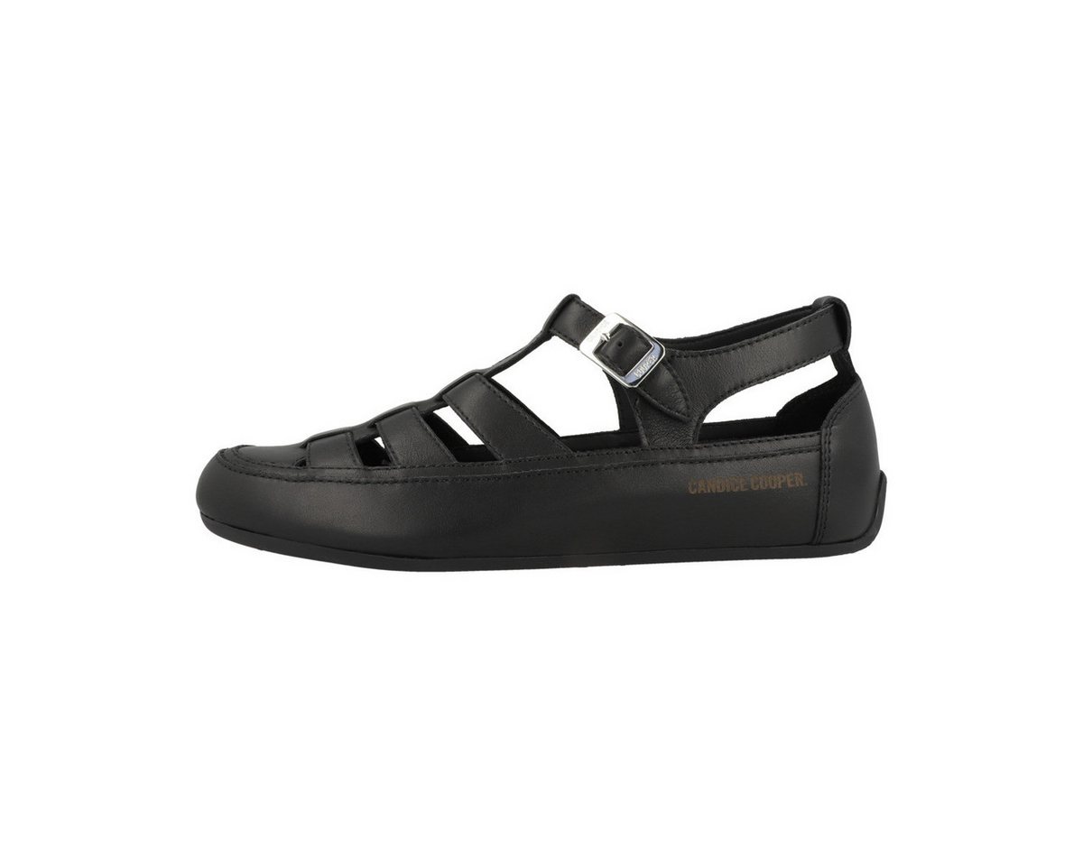 Candice Cooper ROCK T-BAR Damen Sandale Sandaletten, Sommerschuhe, Badeschuhe, Riemchen, Schlappen (schwarz)