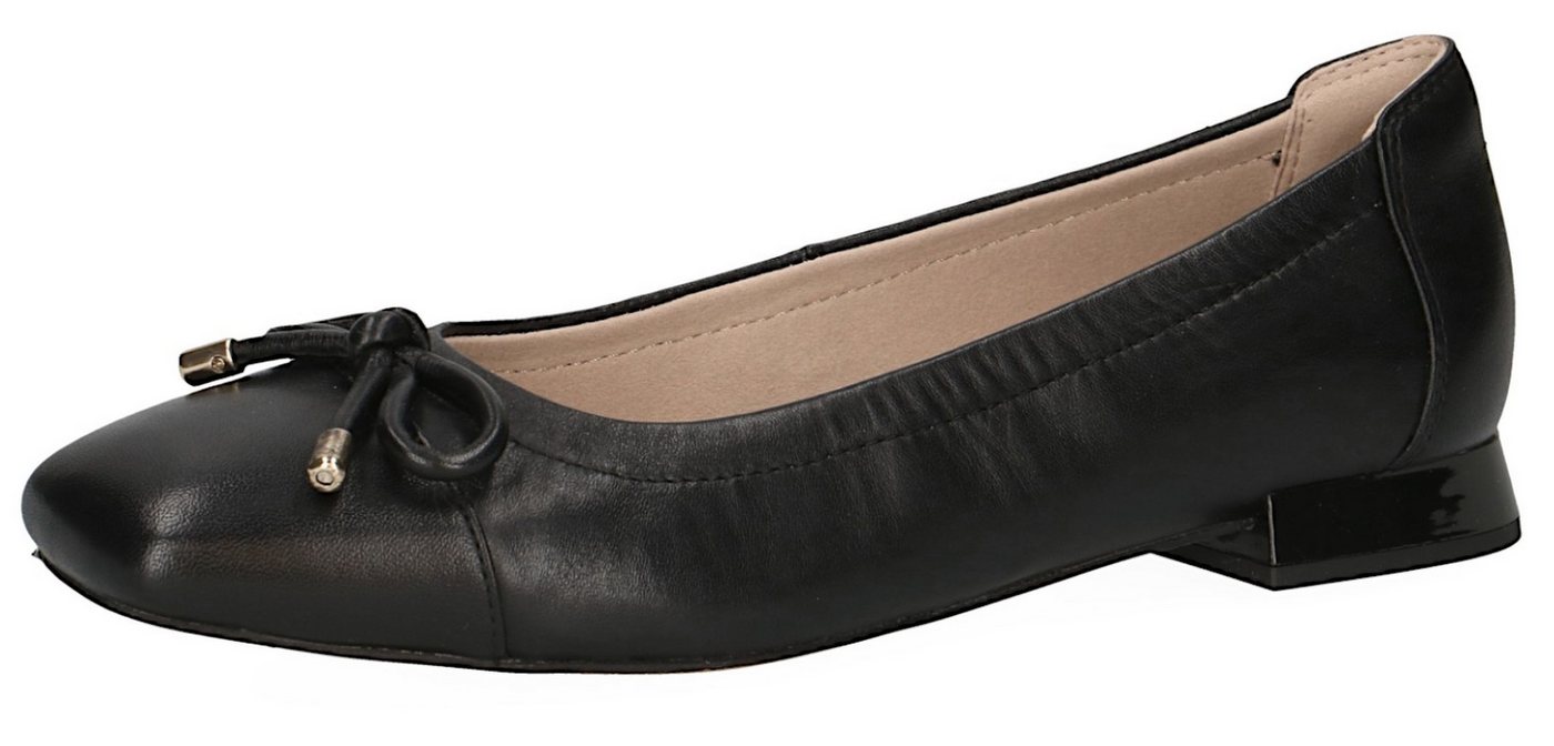 Caprice 9-22104-42 022 Black Nappa Ballerina
