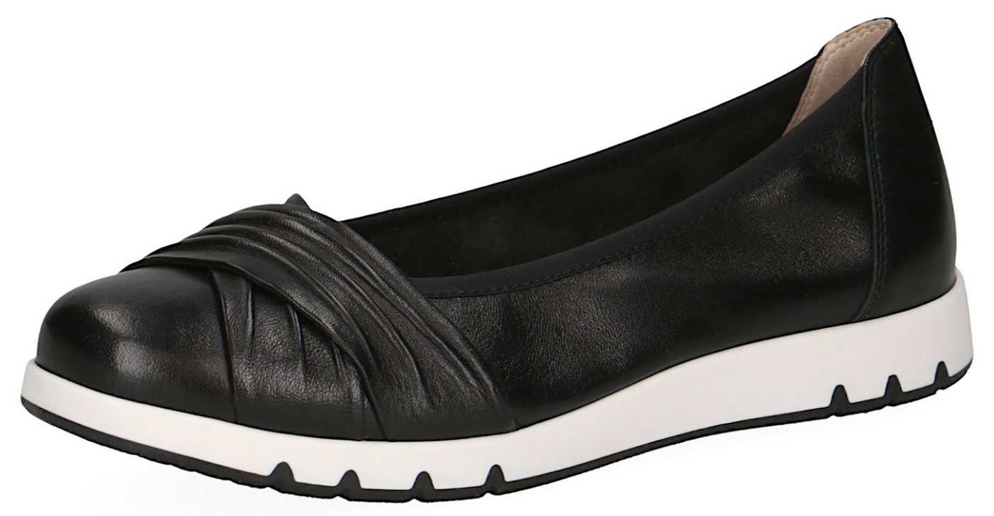 Caprice 9-22118-44 022 Black Nappa Ballerina