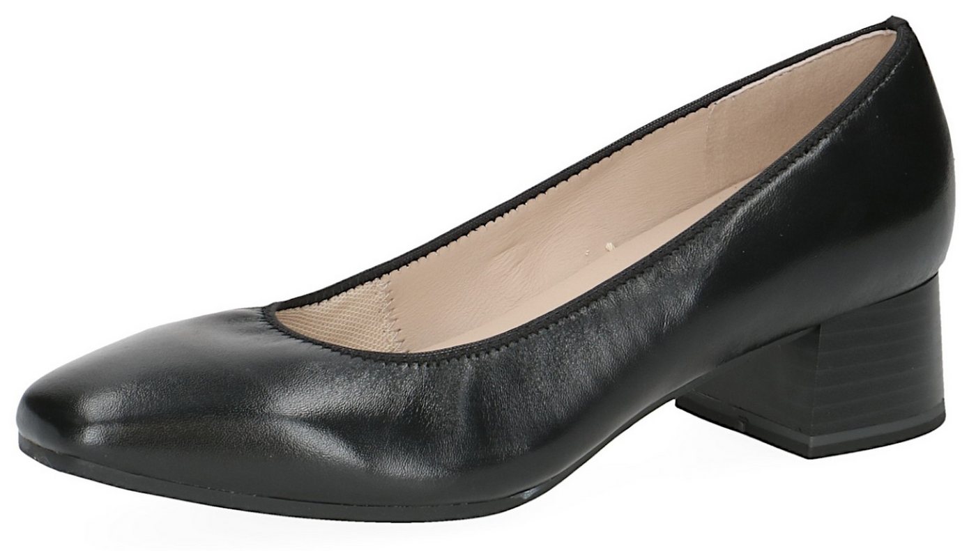 Caprice 9-22303-43 022 Black Nappa Pumps