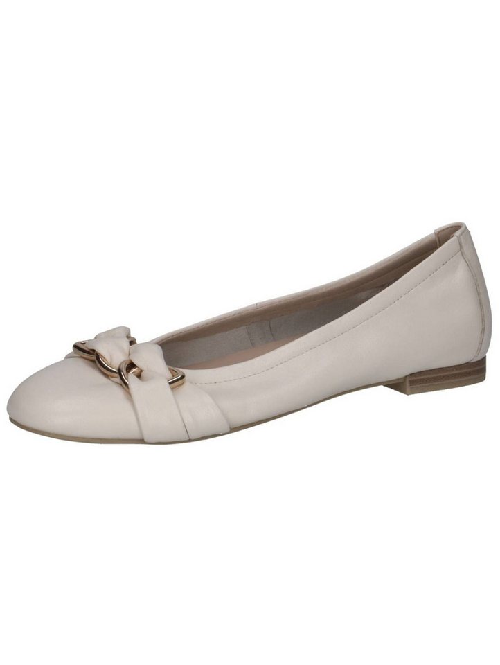 Caprice Ballerinas Leder Ballerina (beige)