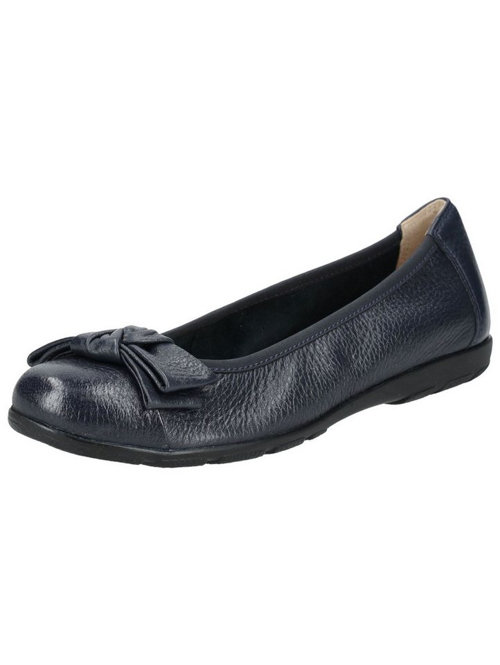 Caprice Ballerinas Leder Ballerina (blau)