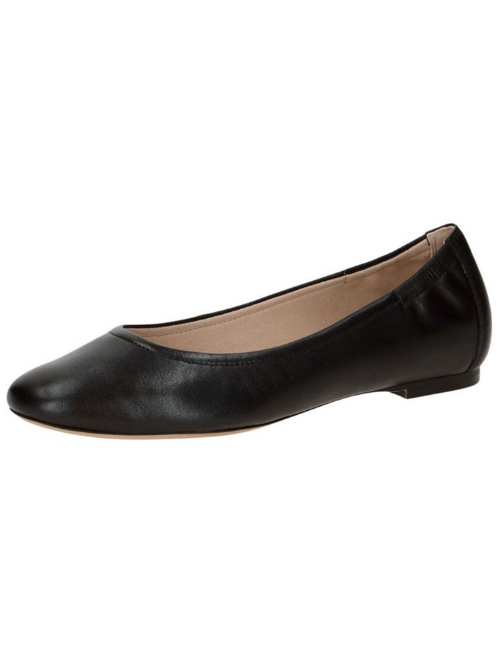Caprice Ballerinas Leder Ballerina (schwarz)