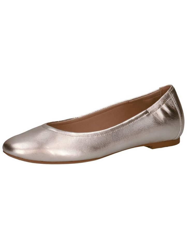 Caprice Ballerinas Leder Ballerina (silber)