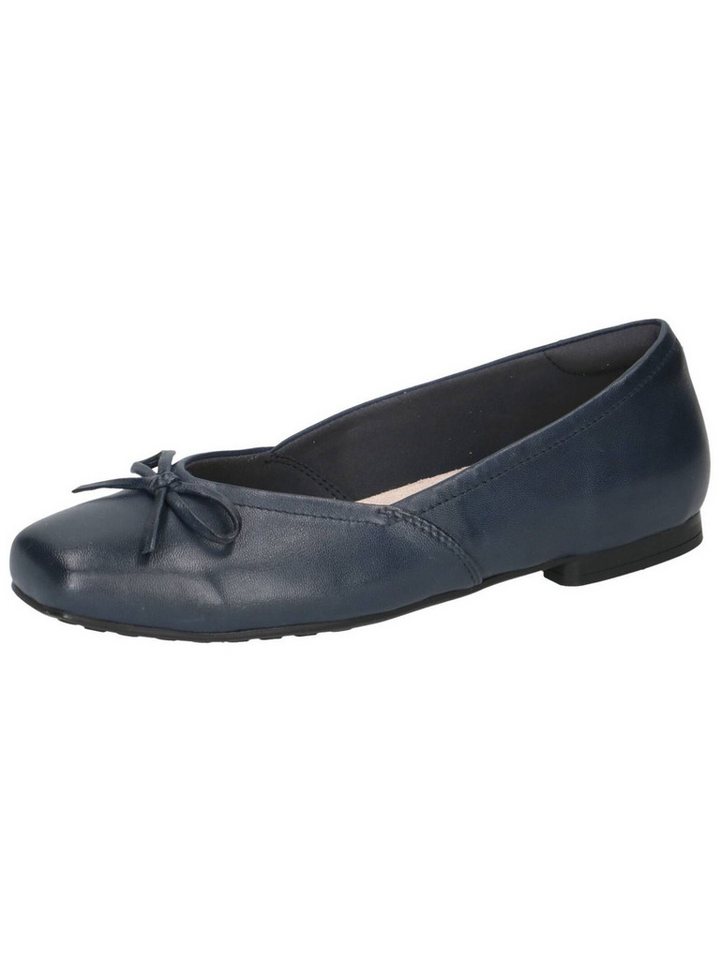 Caprice Ballerinas Nappaleder Ballerina (Ocean)
