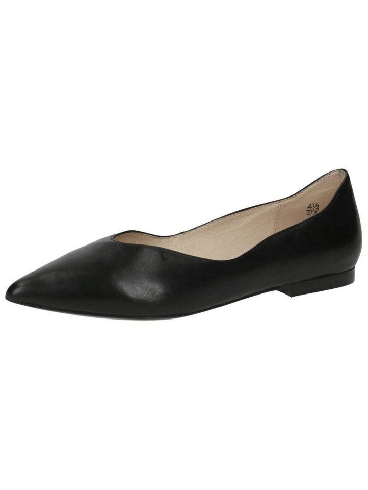 Caprice Ballerinas Nappaleder . Ballerina (schwarz)