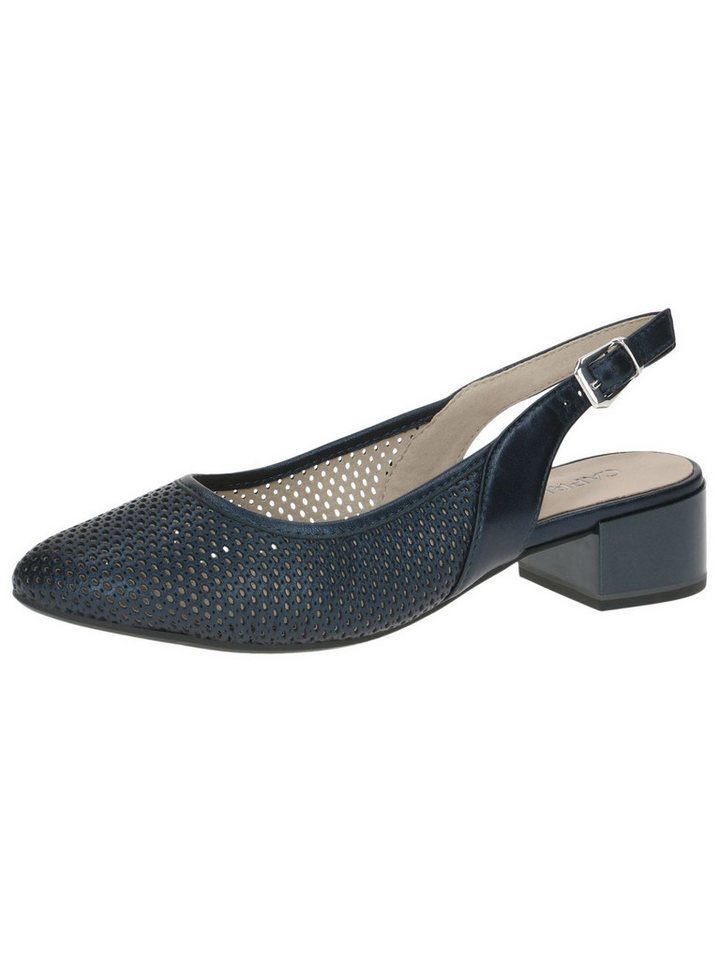 Caprice CAP Airmot./AS aus Leder Blockabsatz 9-29602-44 Slingpumps CAP Airmot./AS