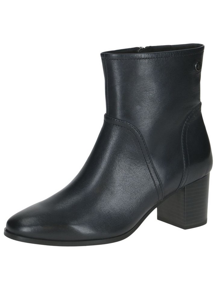 Caprice CAP Antishokk, CAP Memotion aus Leder Blockabsatz Stiefelette CAP Antishokk (blau/schwarz)