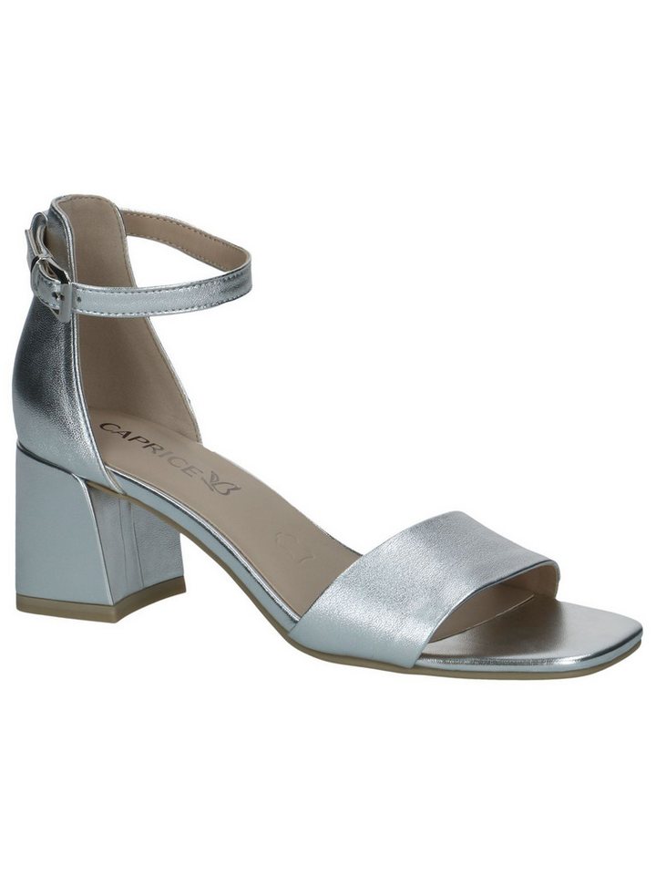 Caprice CAP Antishokk, CAP Memotion aus Leder Trapezabsatz Sandalette CAP Antishokk