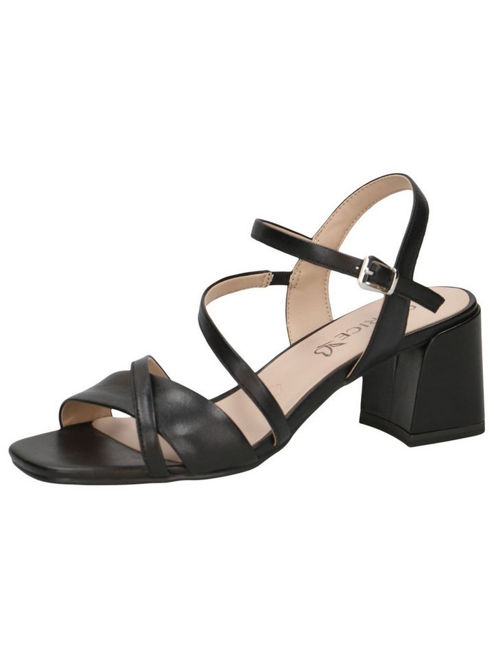 Caprice CAP Antishokk, CAP Memotion aus Leder Trapezabsatz Sandalette CAP Antishokk