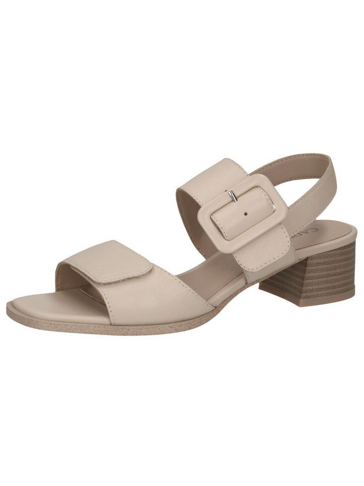Caprice CAP Antishokk, CAP Memotion aus Leder Trapezabsatz Sandalette CAP Antishokk