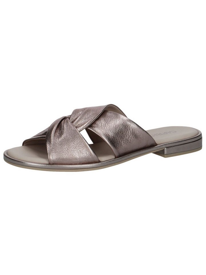 Caprice CAP Memotion aus Leder Blockabsatz 9-27100-42 Pantolette CAP Memotion (bronce)