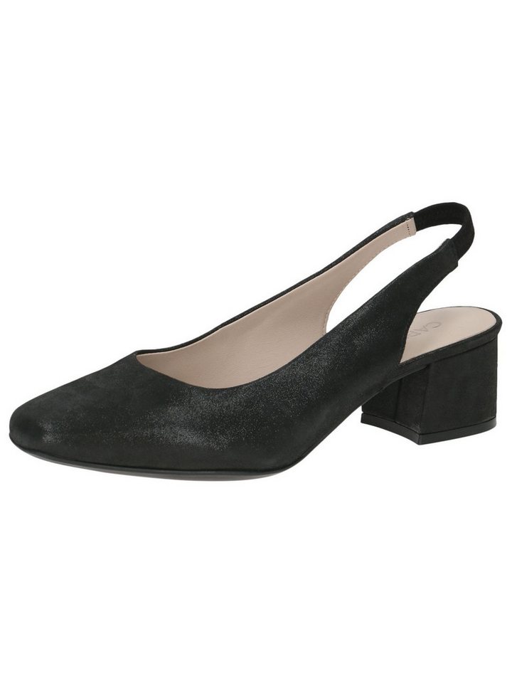 Caprice CAP Memotion aus Leder Trapezabsatz 9-29500-42 Slingpumps CAP Memotion