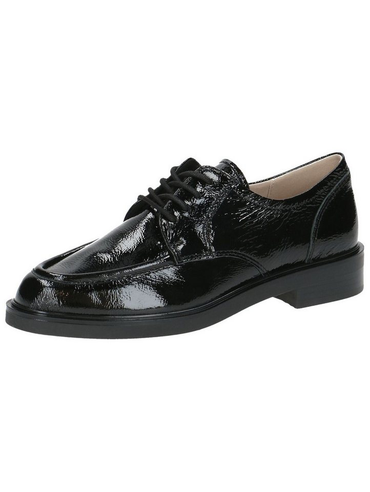 Caprice Halbschuhe Nappaleder Schnürschuh (schwarz)