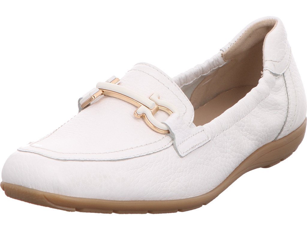 Caprice Hirsch Weiss Slipper