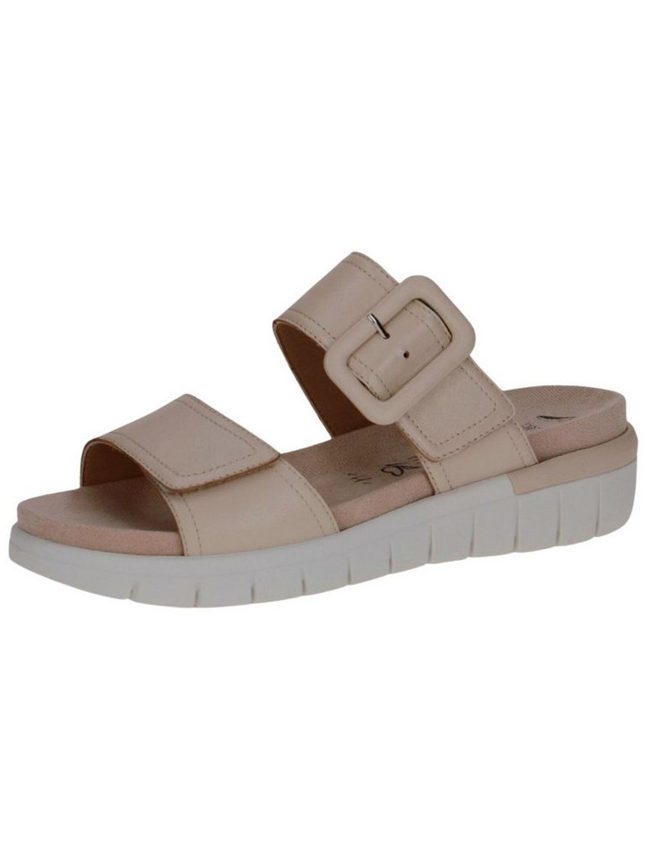 Caprice Pantoletten Leder . Pantolette (beige)