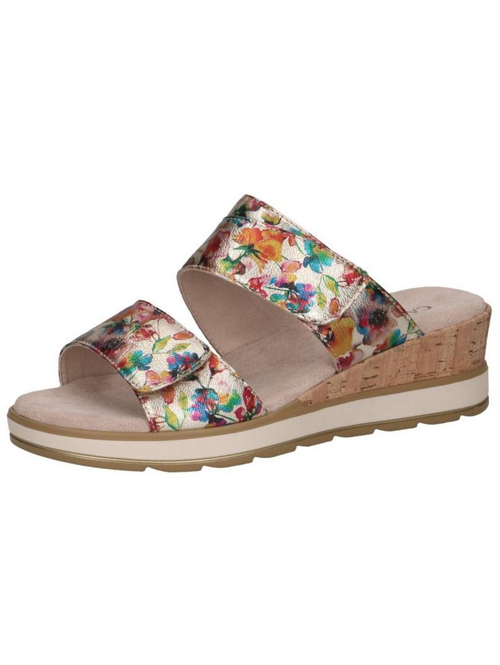 Caprice Pantoletten Leder Pantolette (bunt)