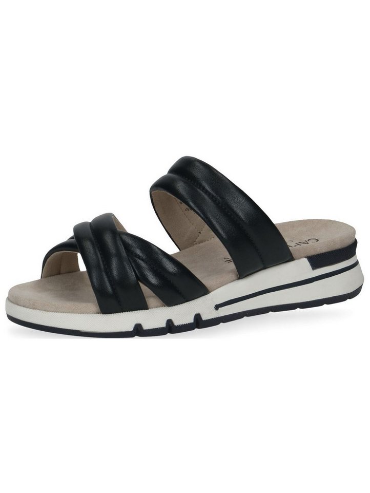Caprice Pantoletten Leder . Pantolette (Ocean)