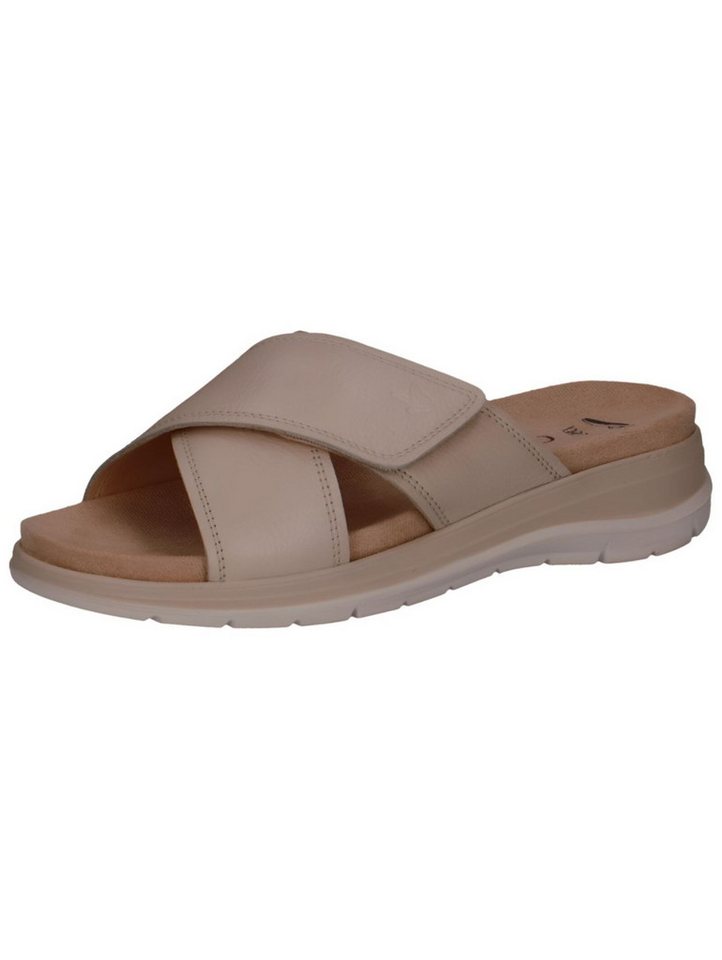 Caprice Pantoletten Nappaleder Pantolette (beige)