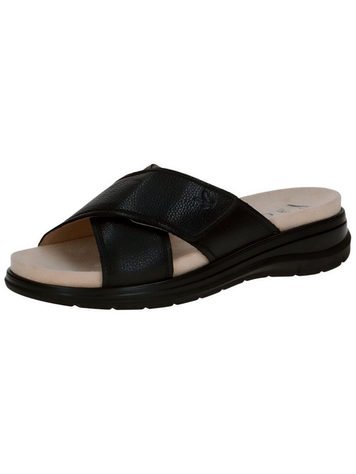 Caprice Pantoletten Nappaleder Pantolette (schwarz)