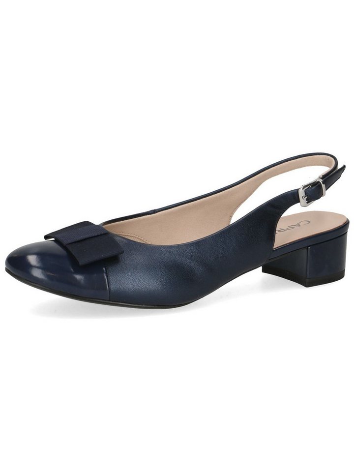 Caprice Pumps Leder Pumps (blau)