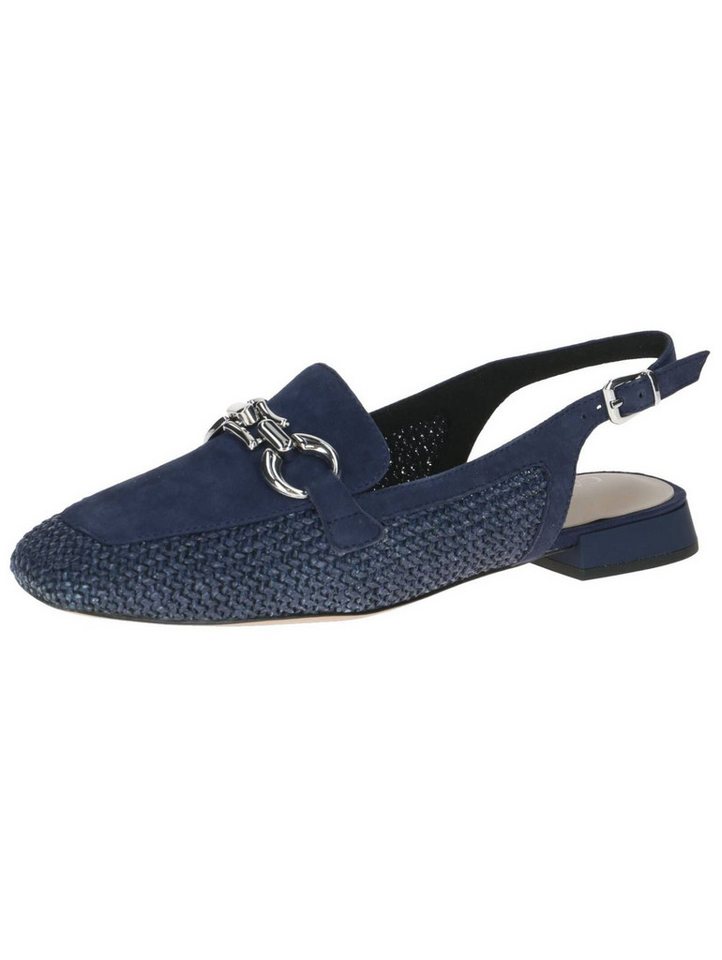 Caprice Pumps Leder/Textil Slingpumps (Ocean)
