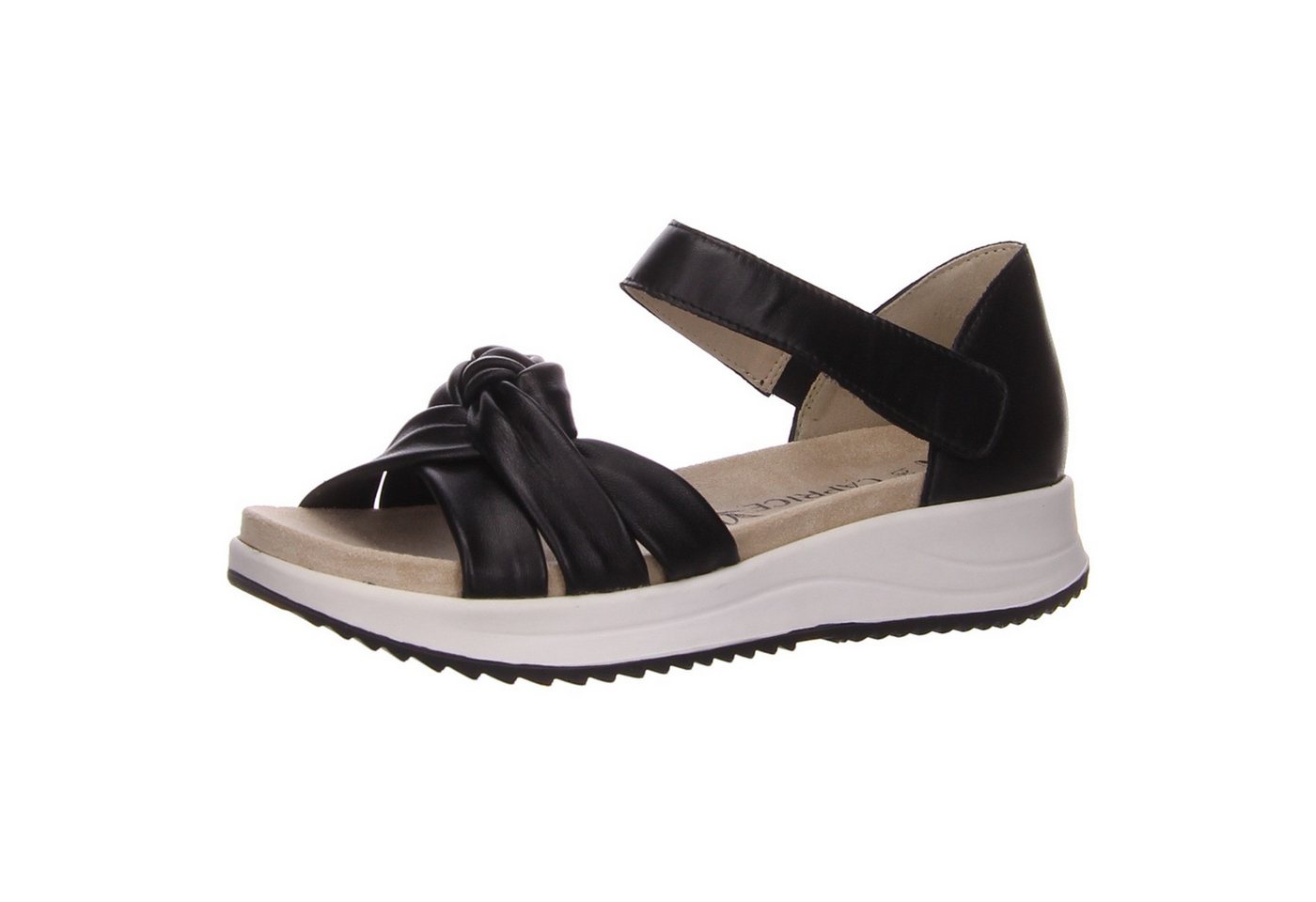 Caprice Riemchensandalette (schwarz)