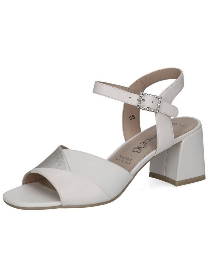 Caprice Sandalen Leder Riemchensandale (Vanille)