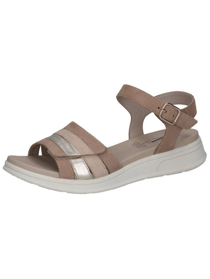 Caprice Sandalen Leder . Riemchensandalette (beige)