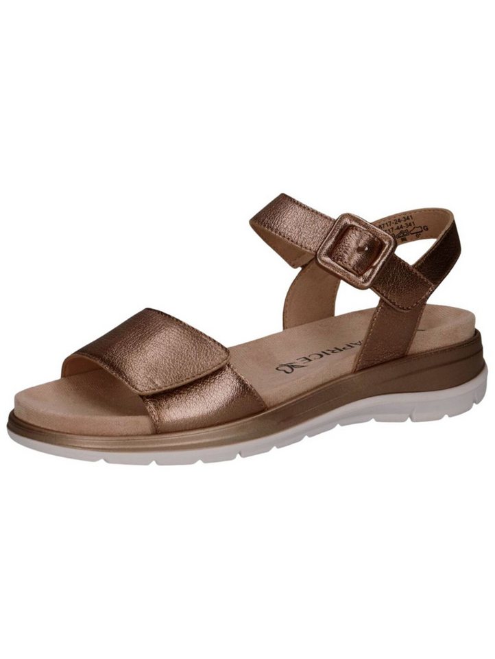 Caprice Sandalen Leder . Riemchensandalette (braun)