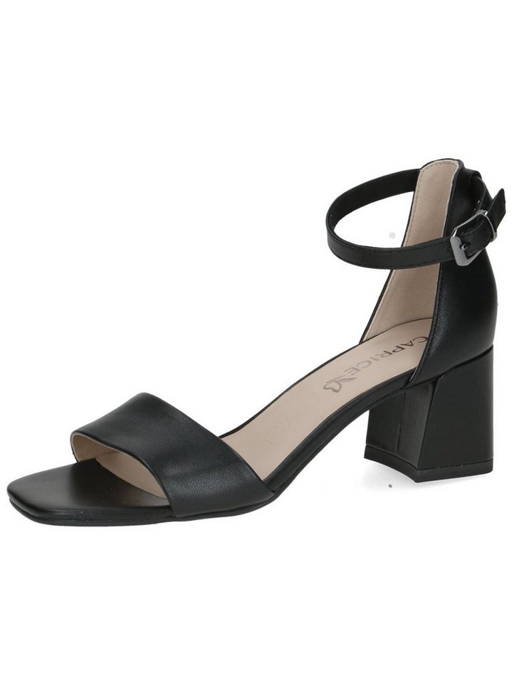 Caprice Sandalen Nappaleder Riemchensandale (schwarz)