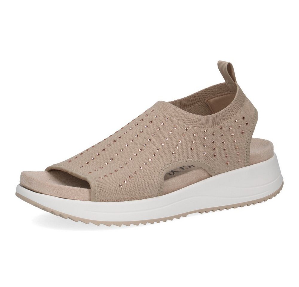 Caprice - Sling Sandals - Beige Sandalette