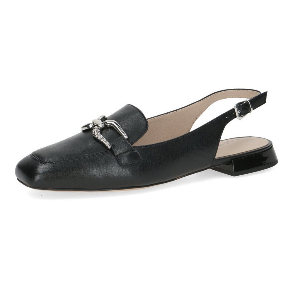 Caprice - Slings - Schwarz Slipper