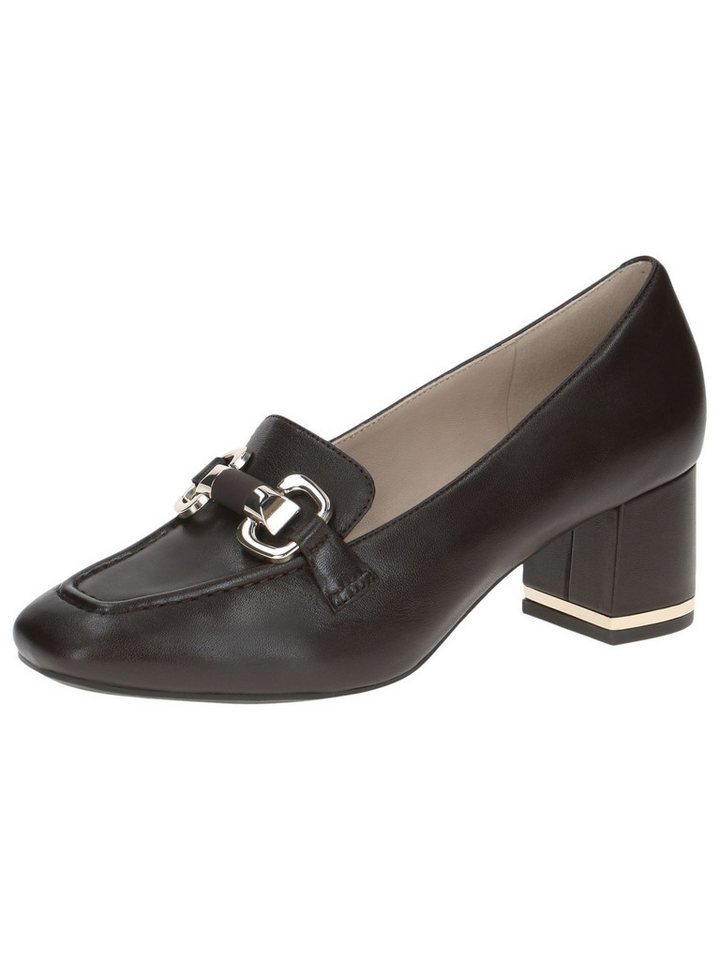 Caprice CAP Memotion aus Leder Blockabsatz 9-24405-45 Slipper CAP Memotion