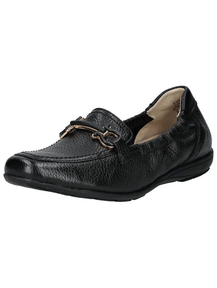 Caprice Slipper Leder . Slipper (1-tlg) (schwarz)
