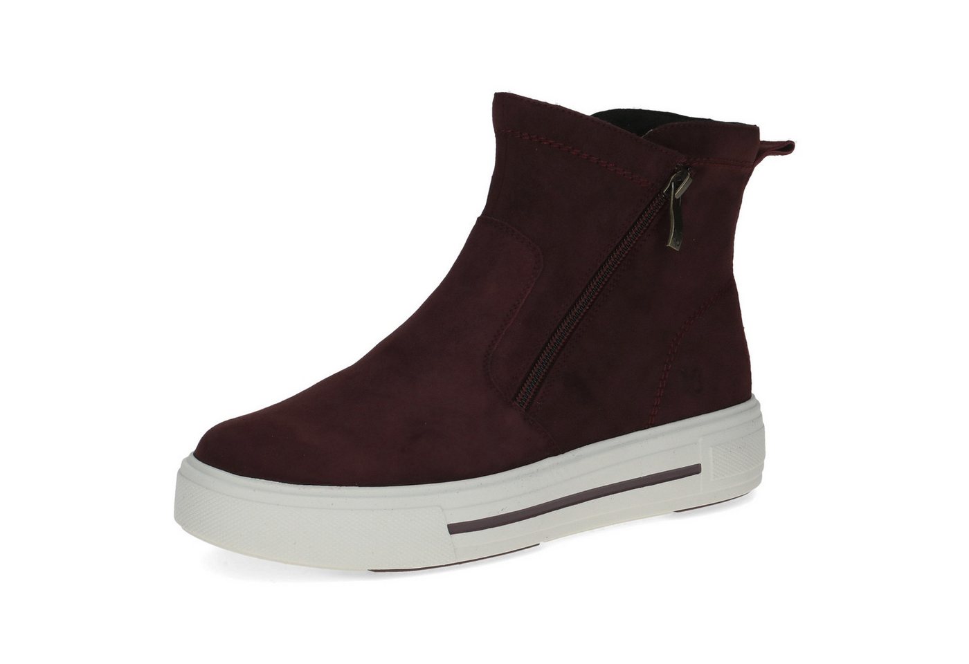 Caprice Sneaker, Herbstboots mit Zierreißverschluss an der Außenseite