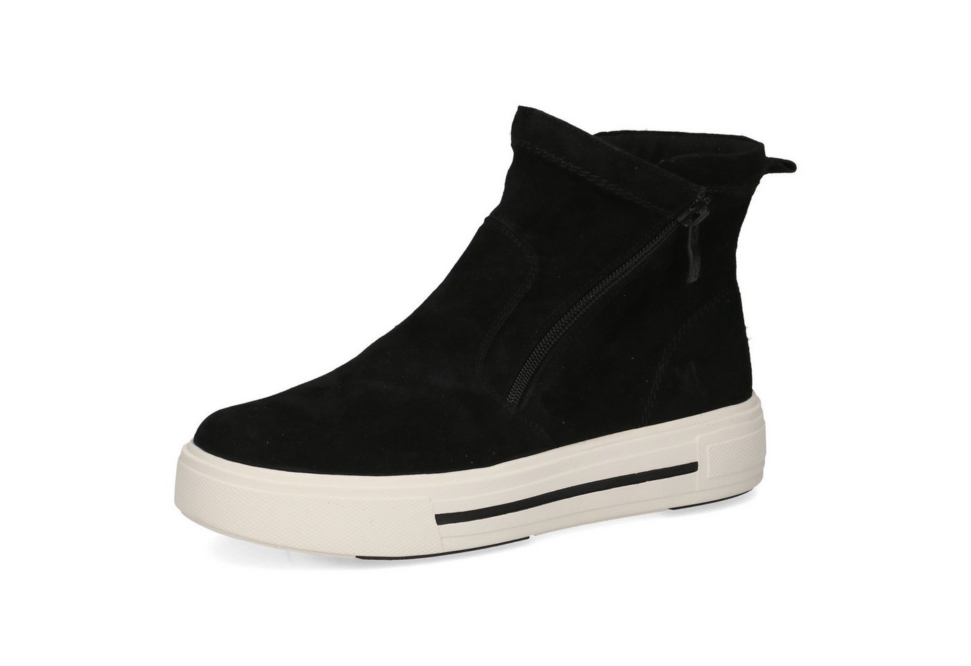 Caprice Sneaker, Herbstboots mit Zierreißverschluss an der Außenseite