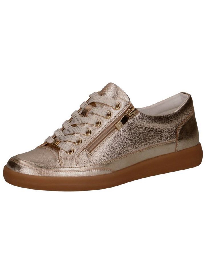 Caprice Sneaker Leder Sneaker (Platin)
