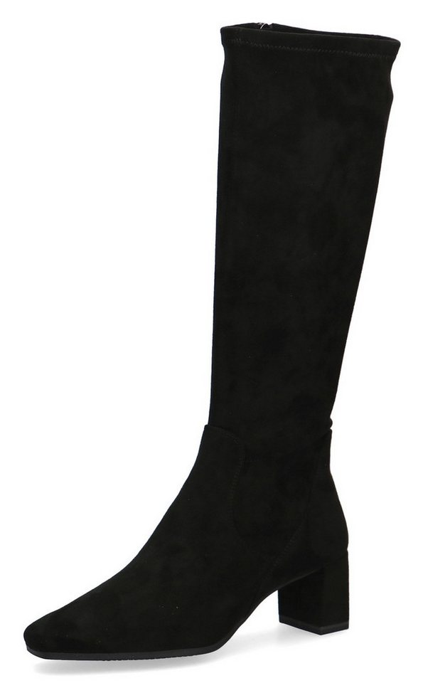 Caprice Stiefel, Blockabsatz, Abendschuh, Langschaft-Stiefel mit Innenreißverschluss