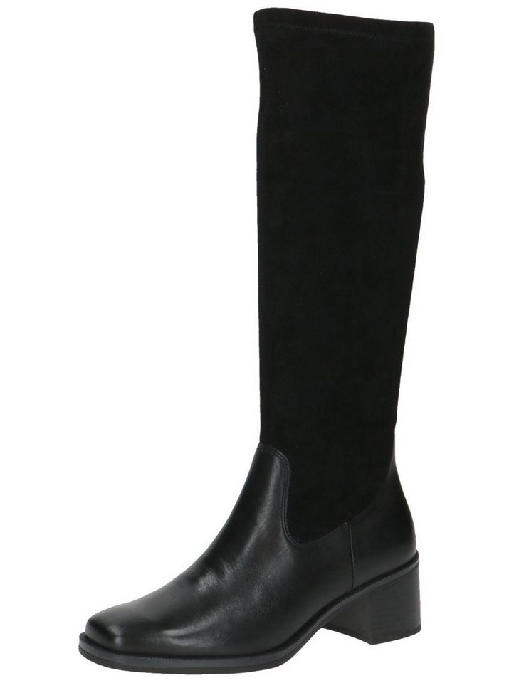 Caprice Stiefel Leder/Textil Stiefel (schwarz)